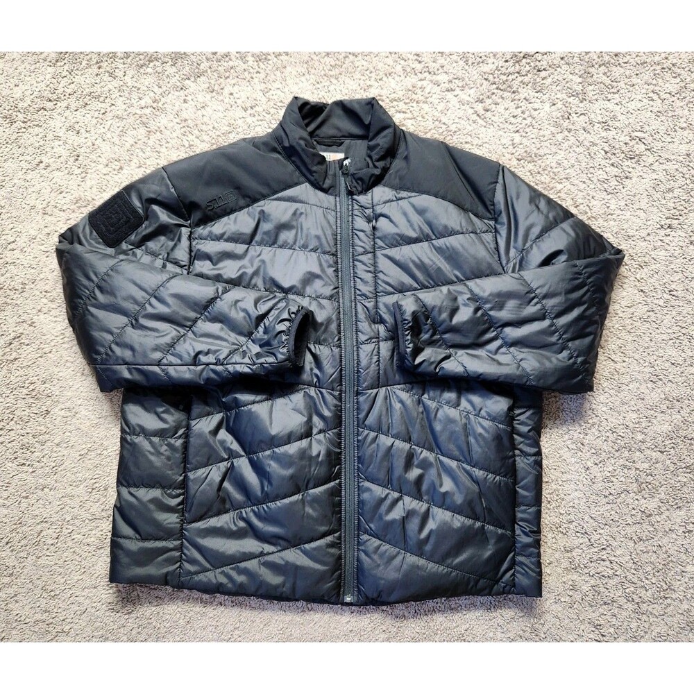5.11 Tactical Mens XXL Peninsula Insulator Packable Jacket Puffer Black Full Zip